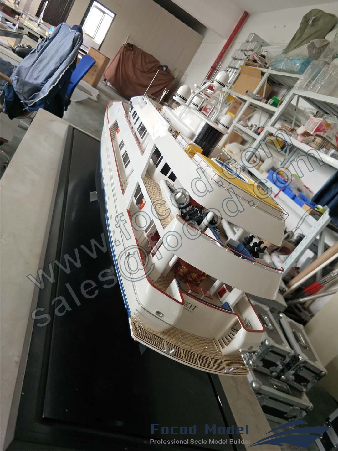 customized model of Swedeship megayacht (52.75m twin screw motoryacht)